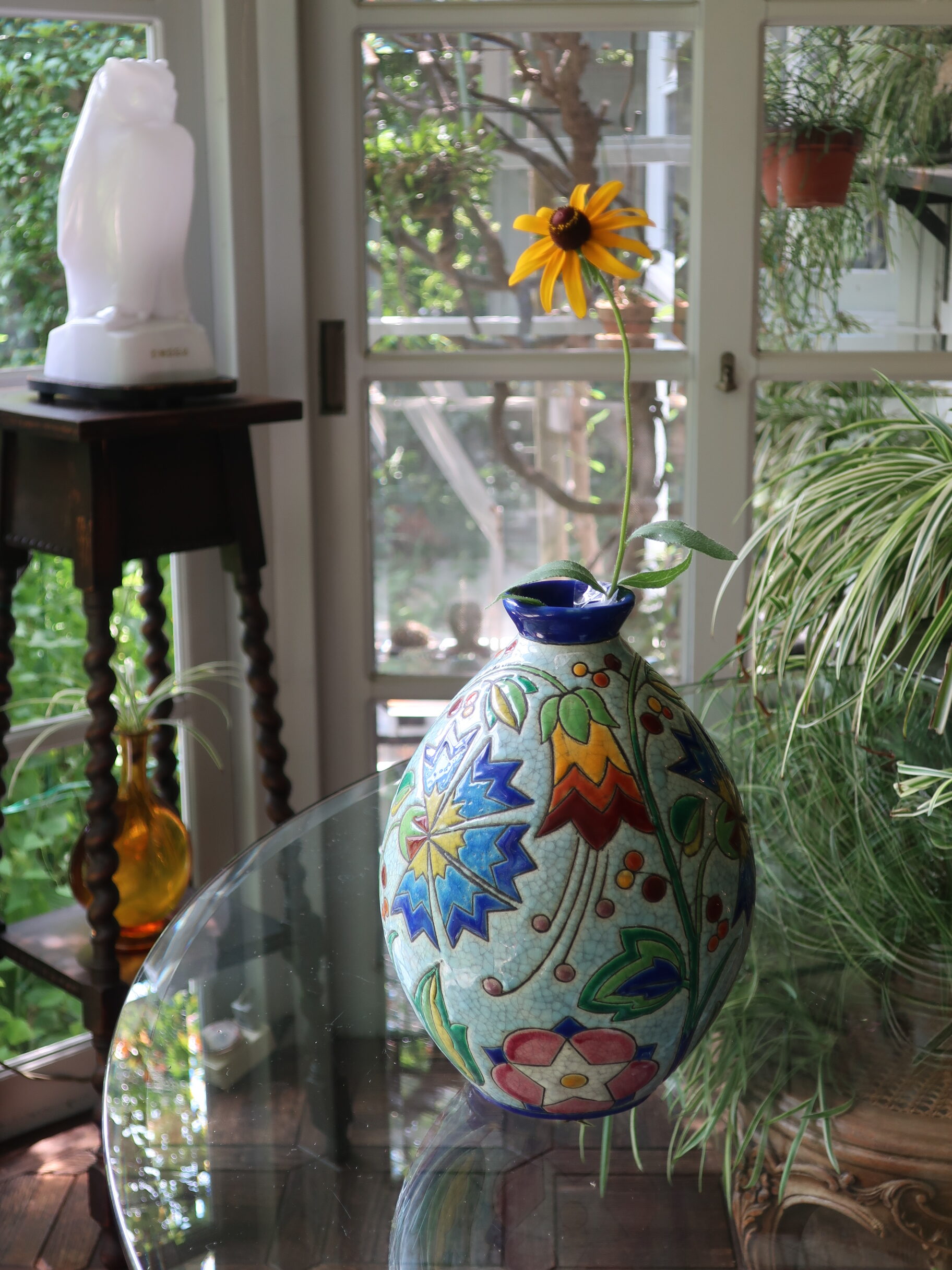 チリ製 florencia qualittsporzellan 花瓶 花入 壷 Yahoo!オークション - 【寂】チリ製 florencia