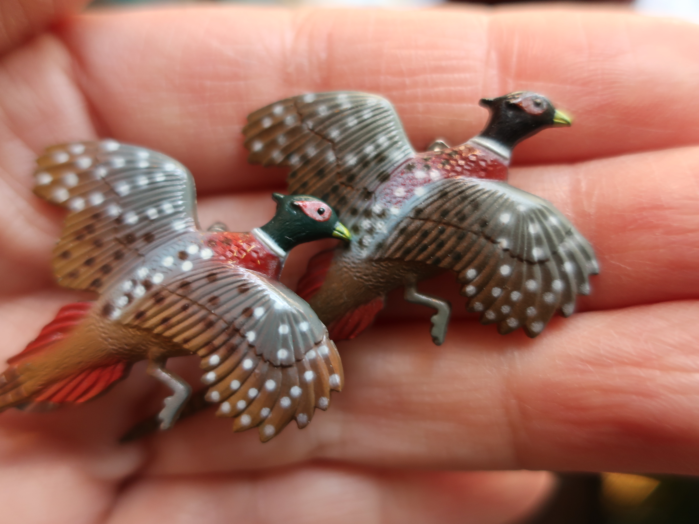 ヴィンテージ ブローチ ＊ 小鳥 IMG_7556.jpg
